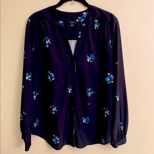 Ann Taylor Button Down Blouse